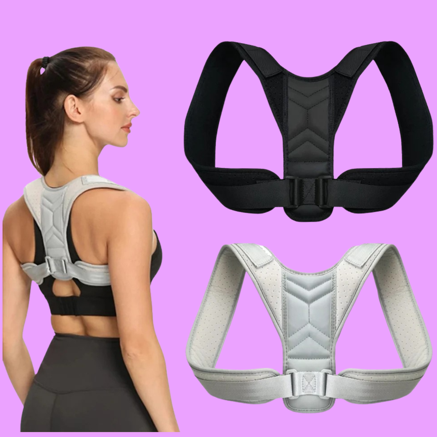 Solvyn™ - Back support- to improve posture and visibility