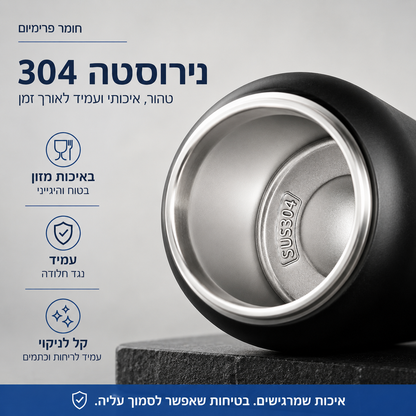 בקבוק תרמי Solvyn לשמירה על שתייה קרה