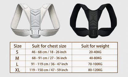 Solvyn™ - Back support- to improve posture and visibility